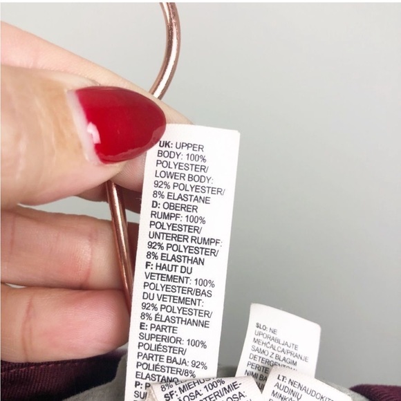 ADIDAS | Two Tone Burgundy Track Jacket Zip Front EUC - Picture 4 of 4